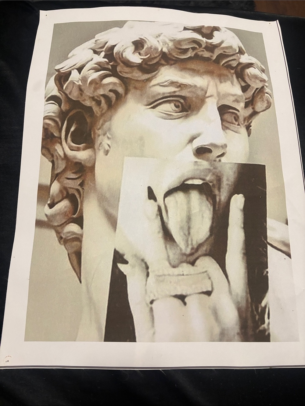 Neutral Toned Sculpture poster - Contemporary Home Wall Decor
